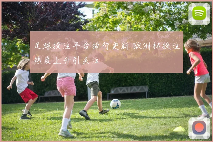 足球投注平台排行更新 欧洲杯投注热度上升引关注